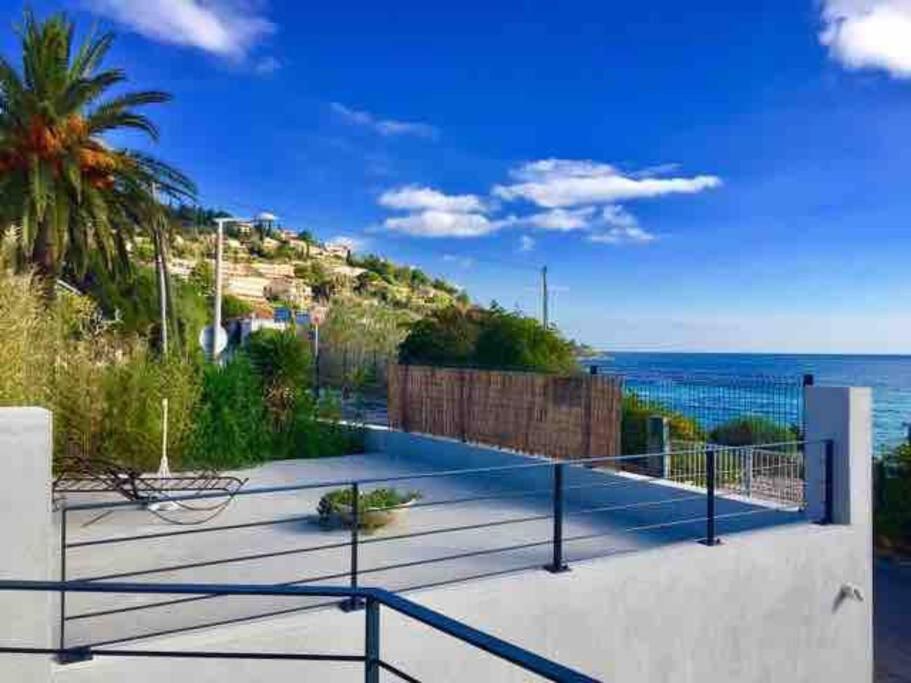 Duplex Vue Mer Plage De Saint-Clair Ле-Лаванду Экстерьер фото